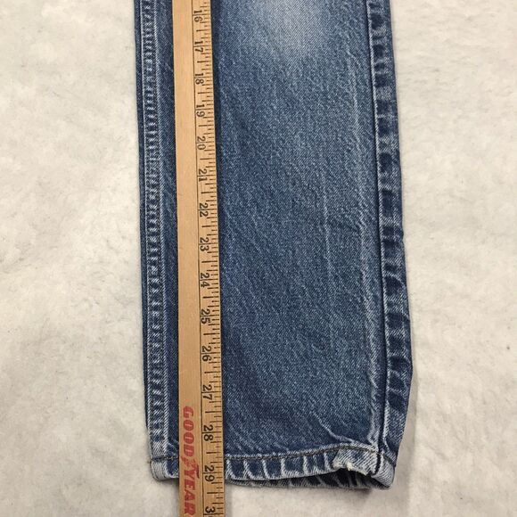 90s LEVIS 505 Jean Men 30x29 (30/30 tag) Orange Tab Regular Straight Distressed - Picture 10 of 15